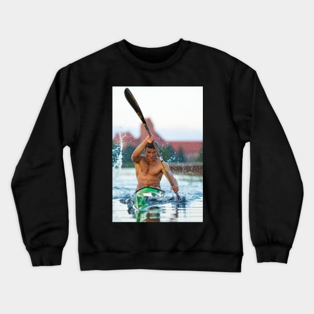 Kayaking Crewneck Sweatshirt by Z Snapper